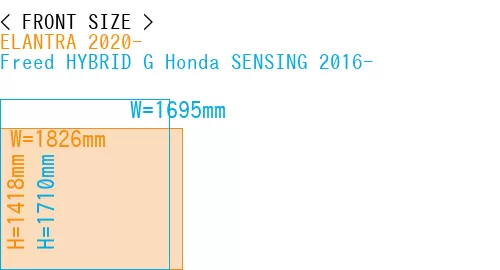 #ELANTRA 2020- + Freed HYBRID G Honda SENSING 2016-
